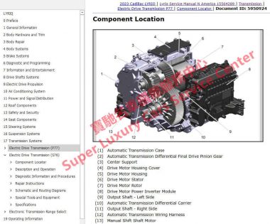 Cadillac LYRIQ Service Repair Manual