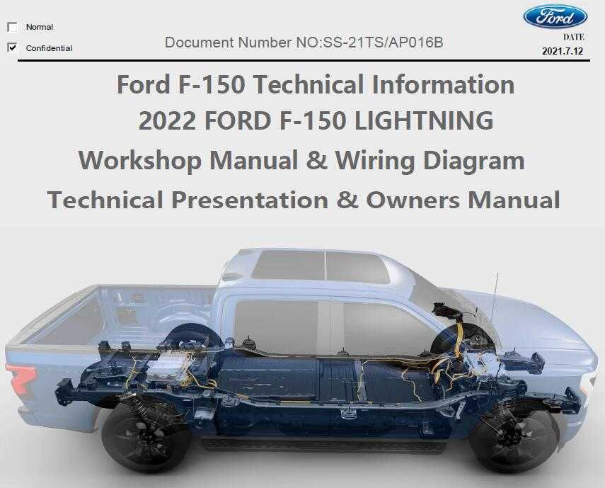 20222023 Ford F150 LIGHTNING Electric Service Manual Wiring