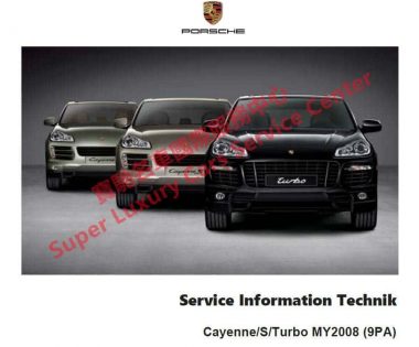 Porsche Cayenne 9PA Technical Training Technik Introduction Service Information